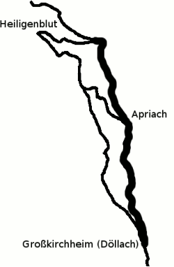 Landkarte Apriach