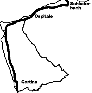 Landkarte Bahnweg