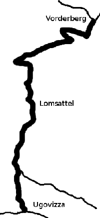 Landkarte Lomsattel