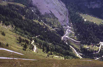 Abfahrt vom Col de Sanetsch